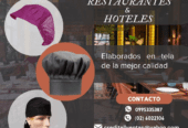 Cofias para uniformes de cocina