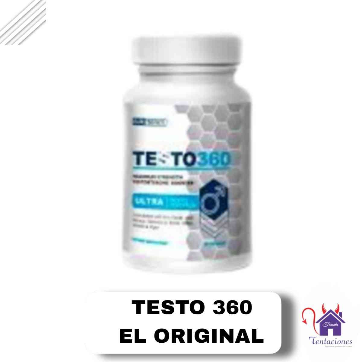 Testo 360 El Original – Crecimiento de 4 a 6 cm de tu miembro Viril