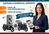 Asesor Comercial de Electrodomésticos y Motos en Quito – 3 Ventajas ¡Oportunidad Exclusiva!