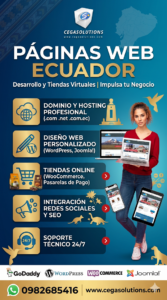 Diseño y Desarrollo de Páginas Web en el Ecuador :: Cegasolutions
