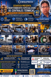 Mantenimiento Especializado de Centrales Térmicas con Motores de Combustión Interna MCI en Ecuador 🇪🇨⚡