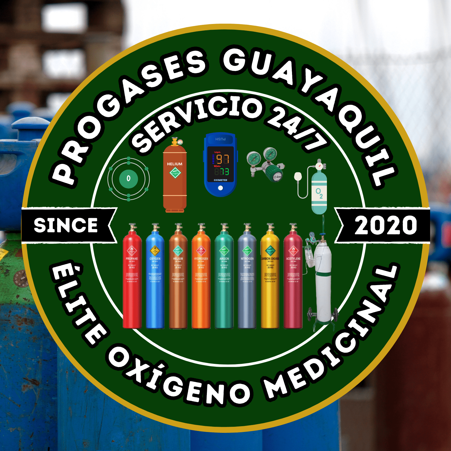 Oxígeno Medicinal Guayaquil Gases Industriales Helio