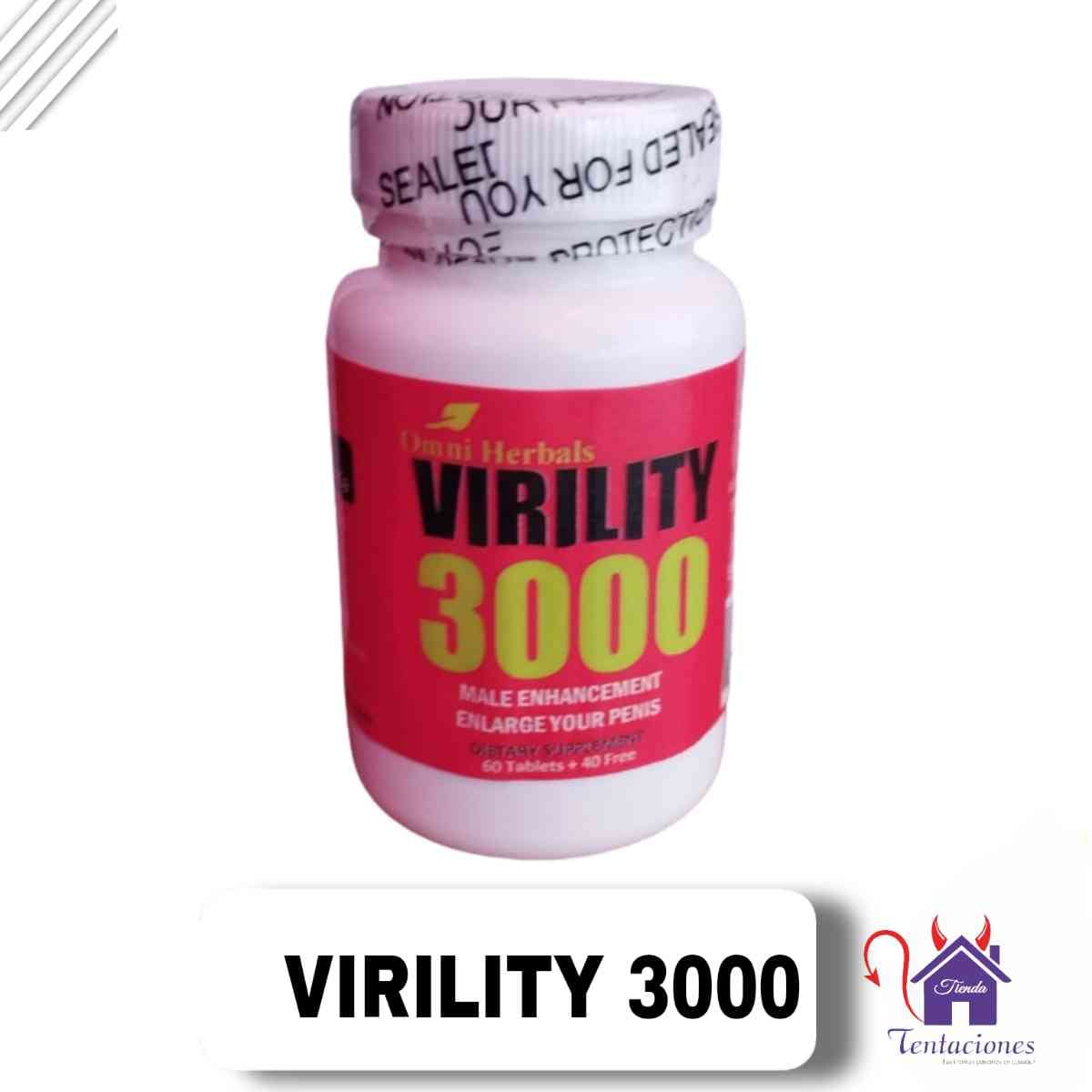 Virility 3000 – Mas largo y Mas grosor del miembro viril