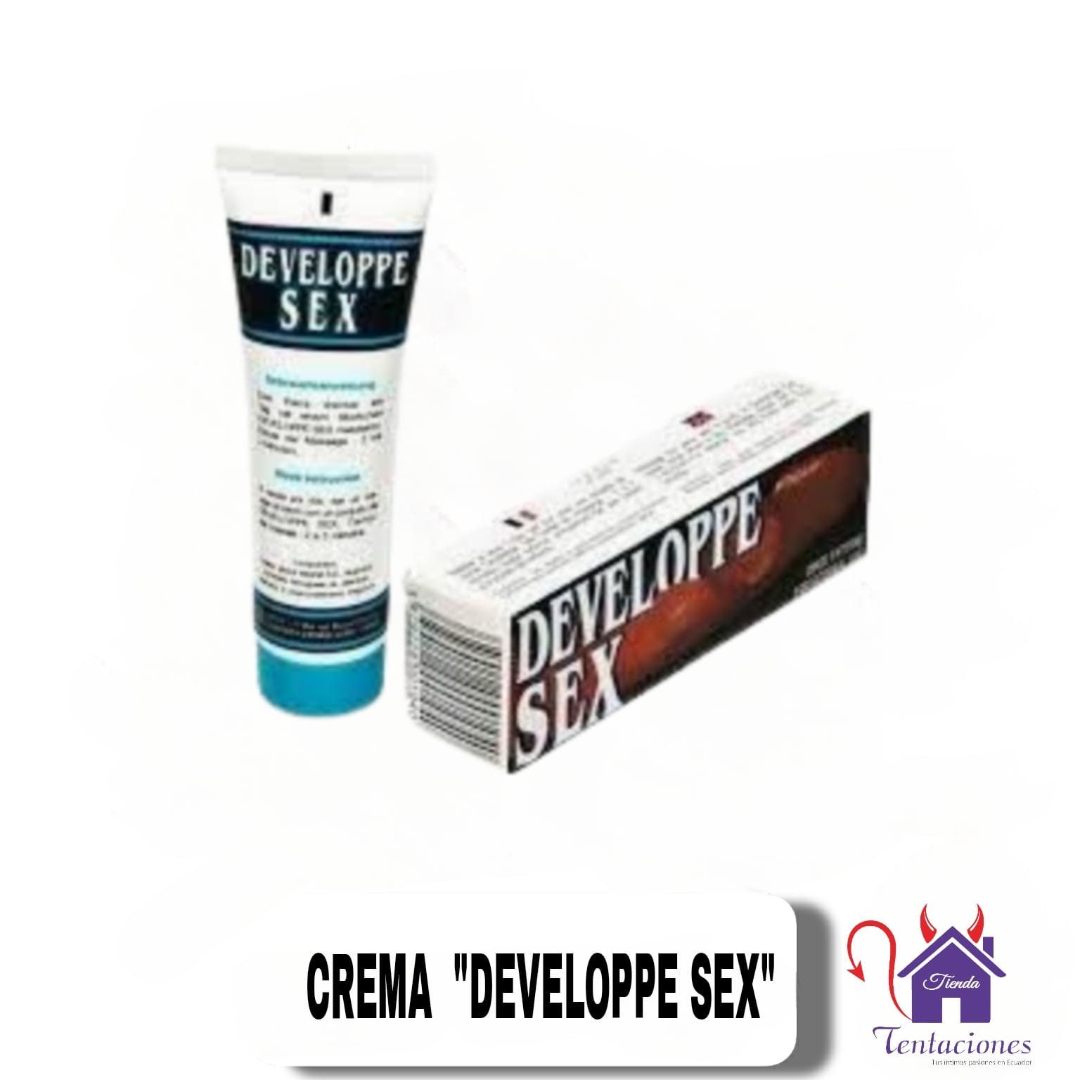 Crema Developpe Sex – Agranda de 4 a 6 cm tu miembro viril