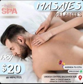 Miércoles de Masaje Relajante en Guayaquil