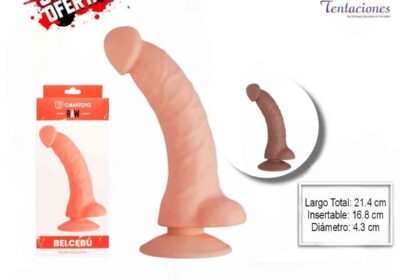 Dildo Realista “Belcebú” - Tienda Tentaciones Sex Shop Guayaquil Ecuador TT1029