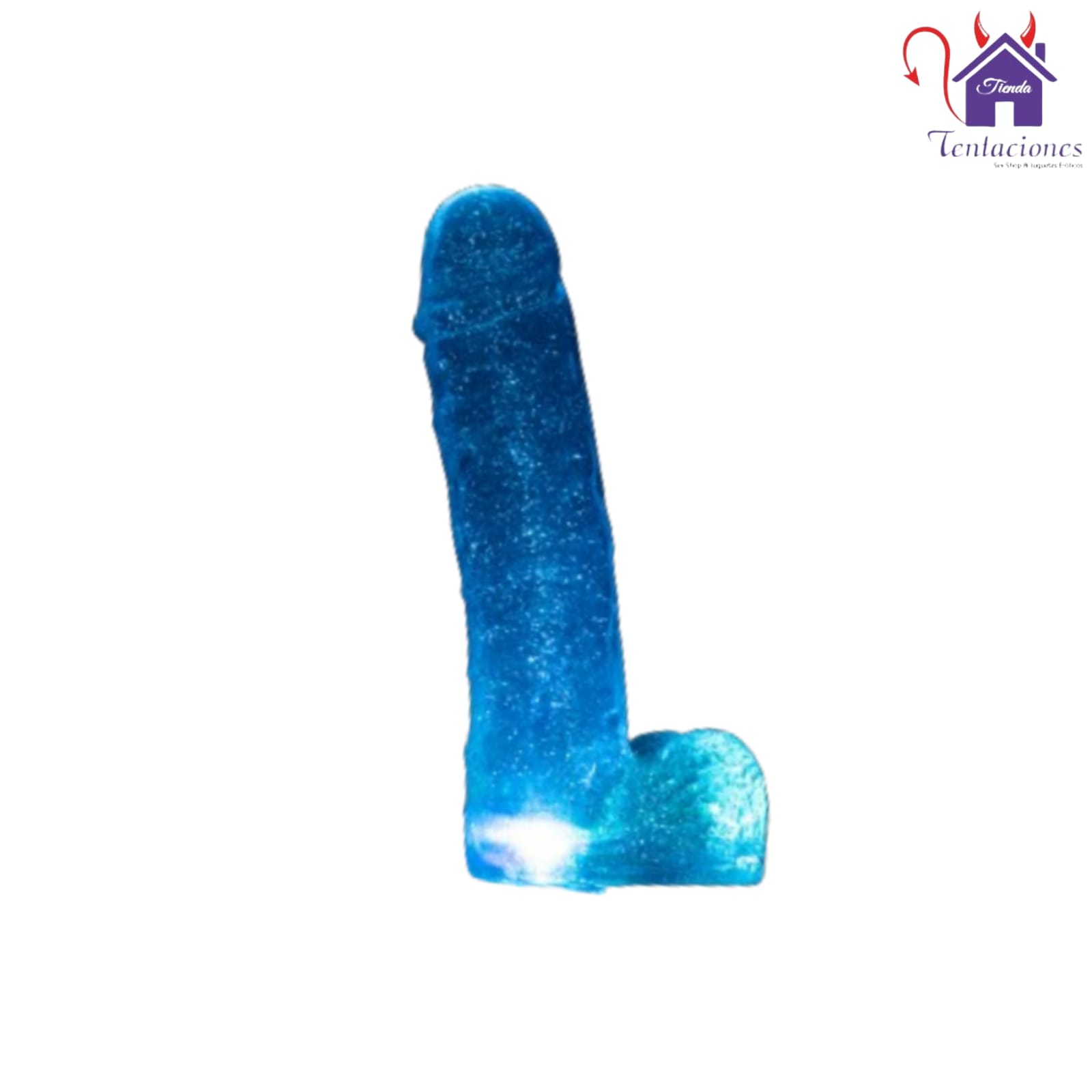 Dildo Realista Transparente “Nebula”