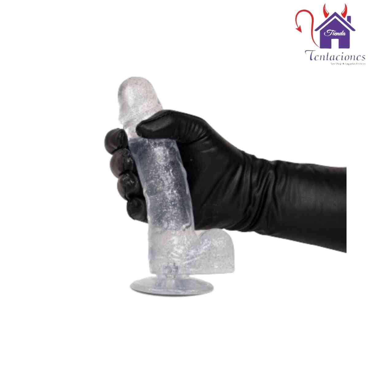 Dildo Realista Transparente “Nebula”