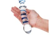 Dildo o Consolador de Vidrio “Billy Azul”