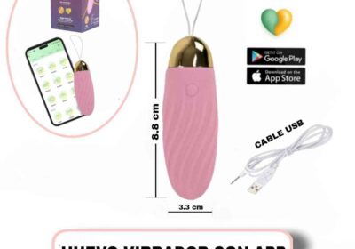 Huevo Vibrador con App "Elenor Majestic" - Tienda Tentaciones Sex Shop Guayaquil Ecuador TT971