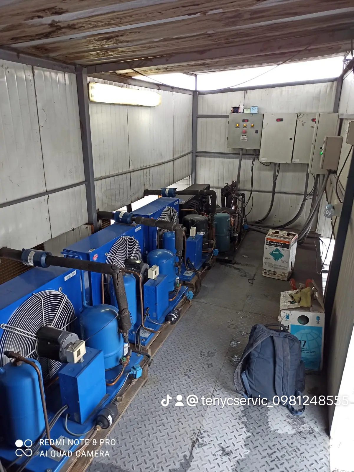 Técnico refrigeración cocinas centralitas