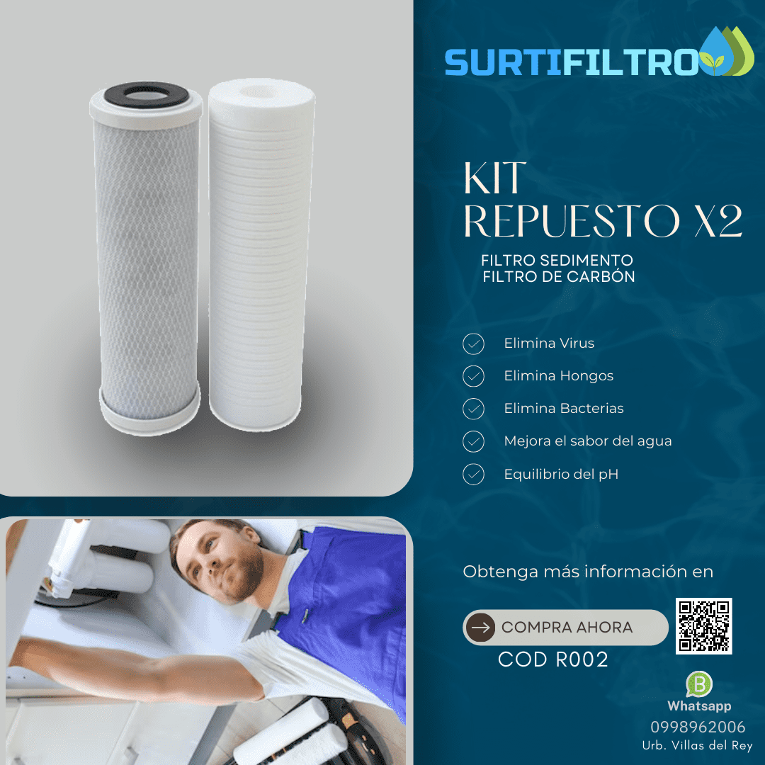 MANTENIMIENTO DE FILTROS DE AGUA