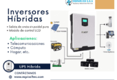 Paneles solares, inversor solar, batería para panel solar, batería para inversor solar