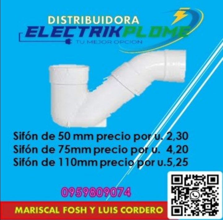 Tuberías de ventilación, desagüe, agua potable accesorios