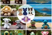 Capibaras y muñequitos tejidos a crochet 100% a mano. ¡Venta en todo Ecuador!