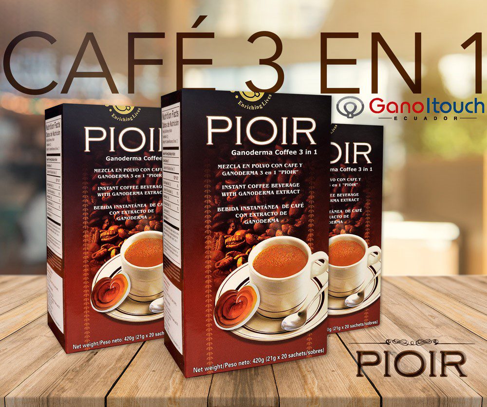 Café Ganoderma Lucidum Ecuador Pioir Gano iTouch