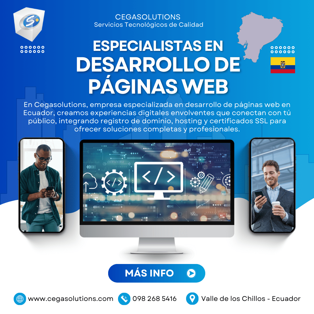 Diseño y Desarrollo de Páginas Web en Guayaquil :: Cegasolutions