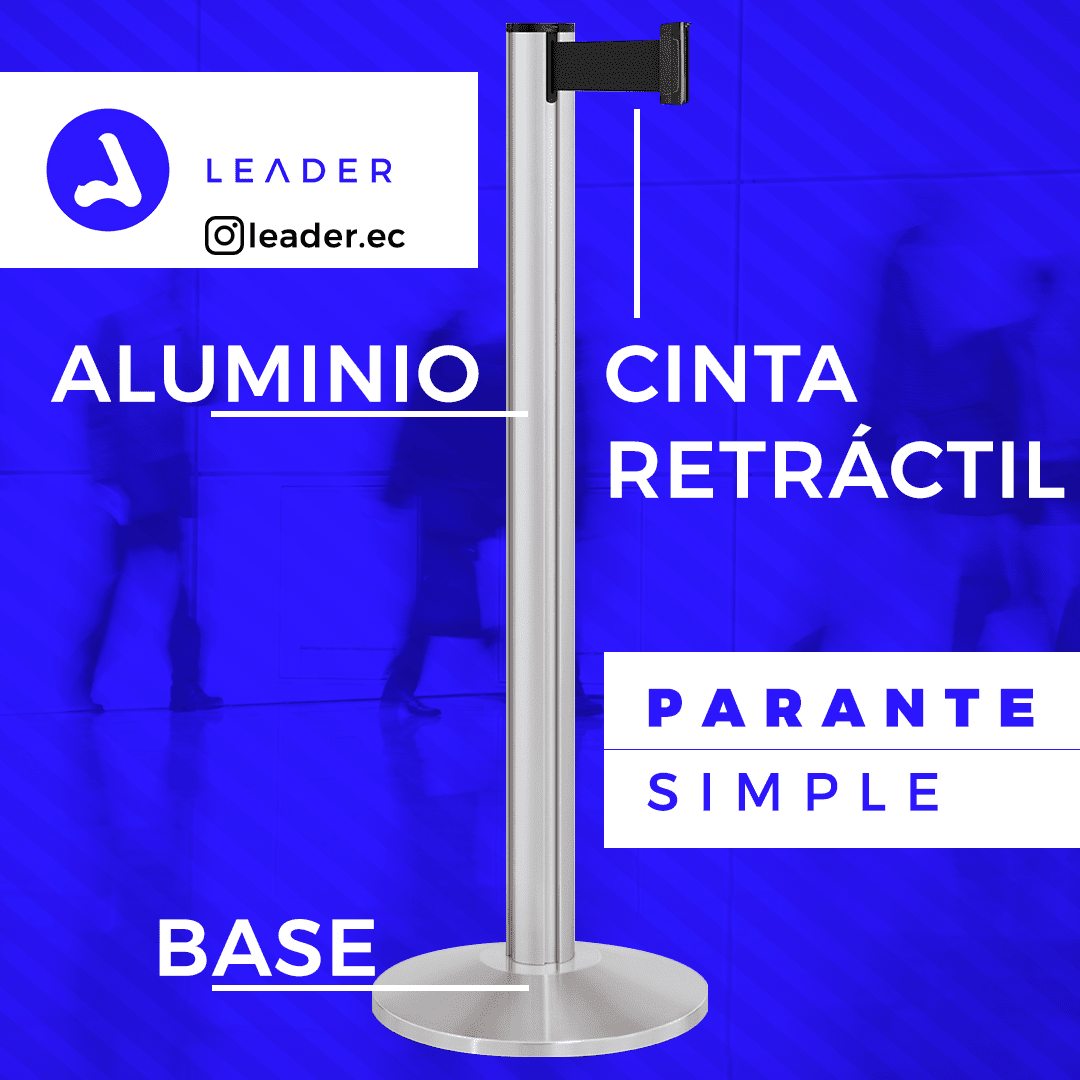 POSTE SEPARADOR DE FILA – UNIFILAS – REDITELES – TENSABARRIER – POSTES DE FILA – ORDENADOR DE FILA – SEPARADOR DE FILA