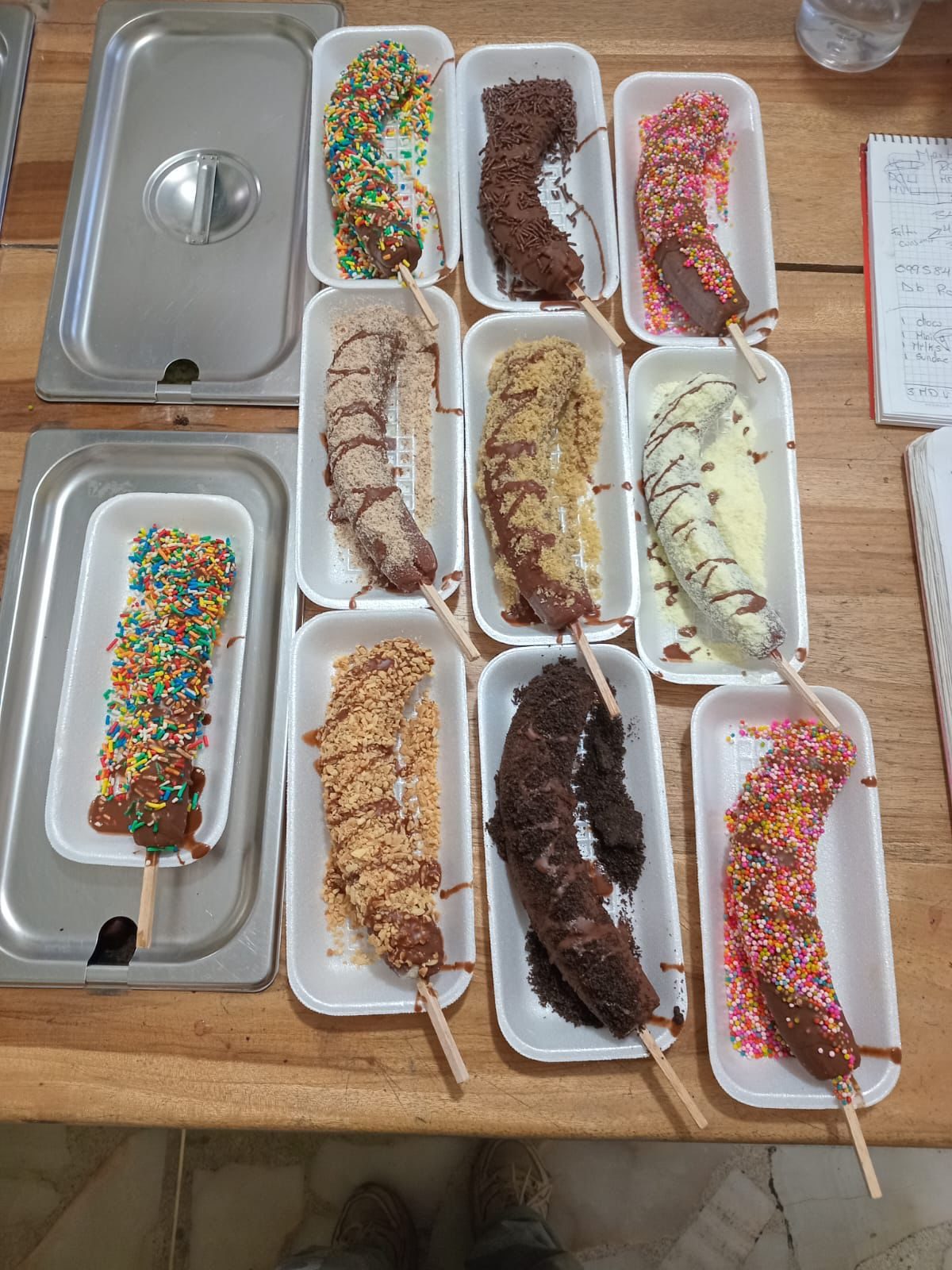 🍦 Helados Artesanales a Base de Leche y Crema, Chocobananos al Instante – El Coca, Ecuador
