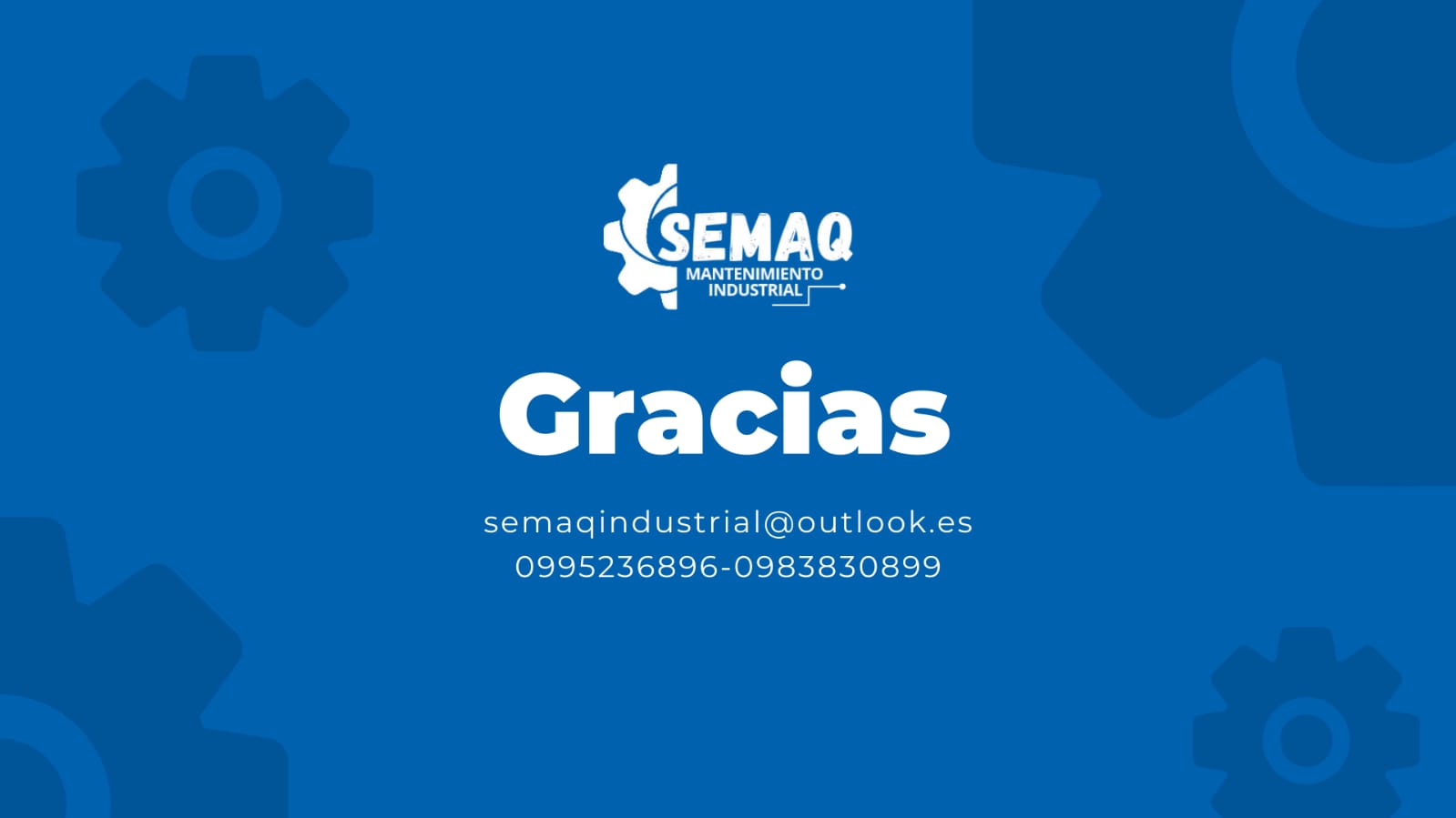 Mantenimientos y limpieza industrial