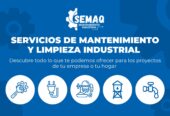 Mantenimientos y limpieza industrial