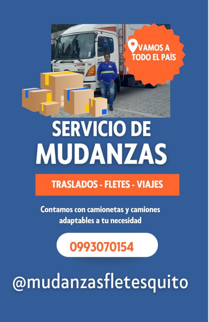FLETES MUDANZAS QUITO
