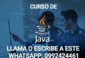 CURSO O CLASES DE JAVA A DOMICILIO O POR VIDEOCONFERENCIA EN VIVO