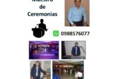 SERVICIO DE MAESTRO DE CEREMONIAS, ANIMADOR Y PRESENTADOR DE EVENTOS EN GUAYAQUIL