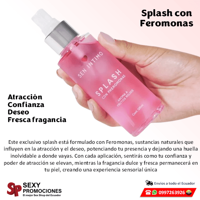 Splash Con Feromonas Sen Íntimo Atracción y Deseo
