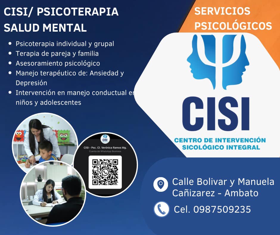 🏥 Servicios Profesionales – Dra. Verónica Ramos 🧠 Psicóloga Clínica y Terapéutica