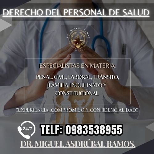 🩺 Dr. Miguel Ramos | Defensa Legal para el Personal de Salud 🛡️