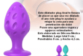 Plug Dilatador Anal Orquidea