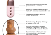 Vibrador Realista con Rotacion y Calefacción Spark Wand