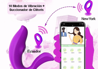 Vibrador y Succionador con App Bluetooth Tamy - Sexypromociones Sex Shop Guayaquil Ecuador vibrador-succionador-con-app-a-distancia