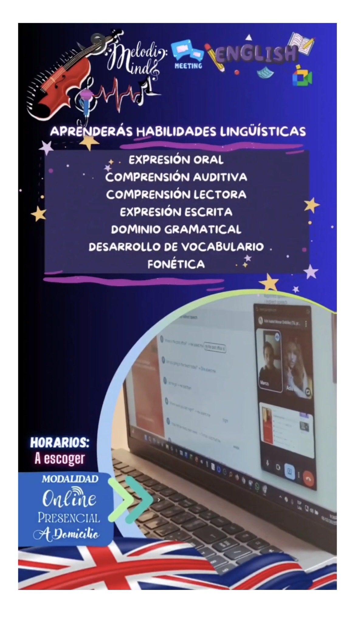 Clases de Inglés Personalizadas