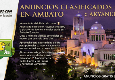 Anuncios Clasificados Gratis en Ambato :: Akyanuncios.com ban-anuncios-gratis-en-ambato-akyanuncios-ecuador-0004-50