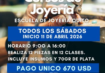 Escuela de JoyerÃa "Quito Crisol de América" Cursos Clases de JoyerÃa - Quito Ecuador cursos-de-joyeria-210823