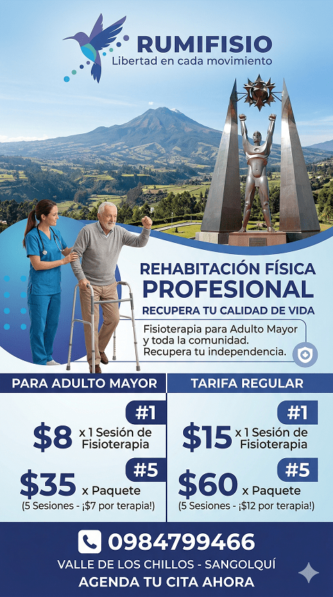 RumiFisio Rehabilitación Física de Calidad en el Valle de los Chillos