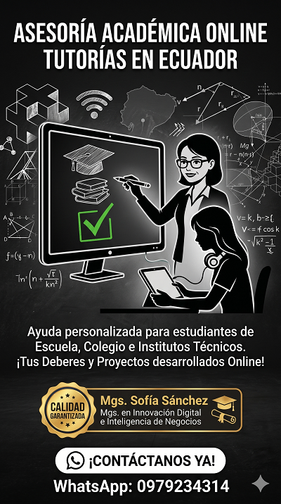 Excelencia Académica con Asesoría y Tutorías Académicas Online en Ecuador