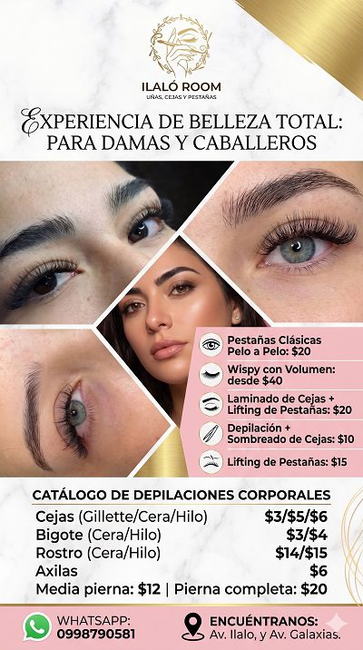 ILALÓ ROOM | Uñas, Cejas y Pestañas en el Valle de los Chillos