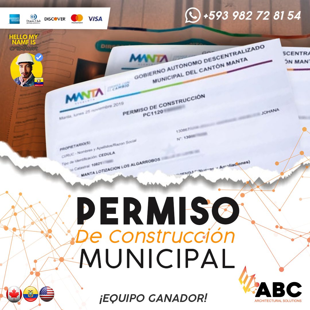 Trámites y aprobaciones para obtener Permiso de Construcción en Manta, Construcción Segura y Arquitectura Legal