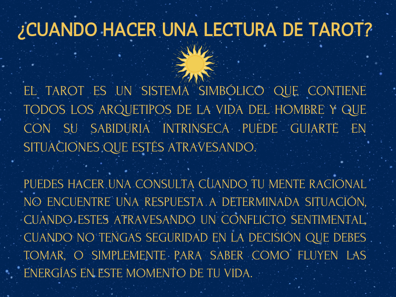 Encuentra las respuestas Lectura de Tarot