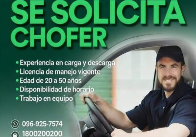 BUSCO CHOFERES PROFESIONAL TIPO B-C-D-E-G en Sangolquí 1000112434