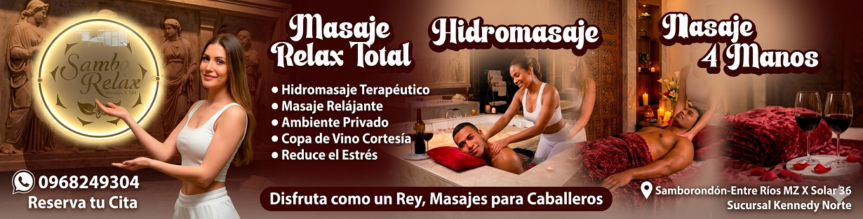 Masajes a Domicilio para Caballeros en Guayaquil – Sambo Relax Spa