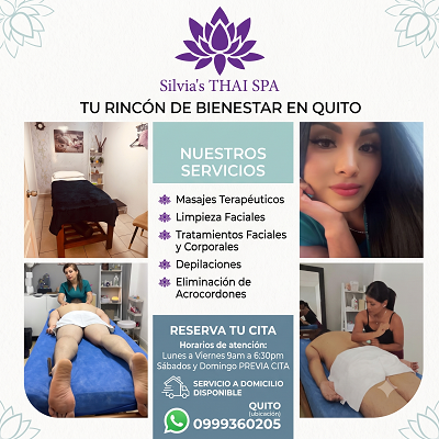 Reserva tu Masaje Relajante en Quito | Silvia’s Thai Spa: Renueva tu Energía