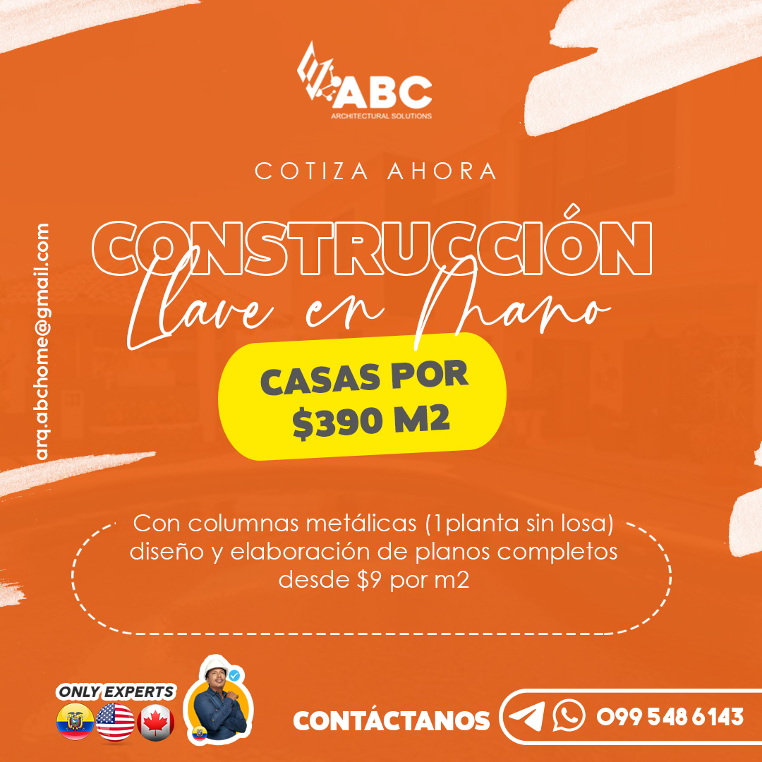 Empresa Constructora de Casas y Edificios en Samborondón y Guayaquil | Construcción Llave en Mano para Ecuatorianos | ABC Architectural Solutions