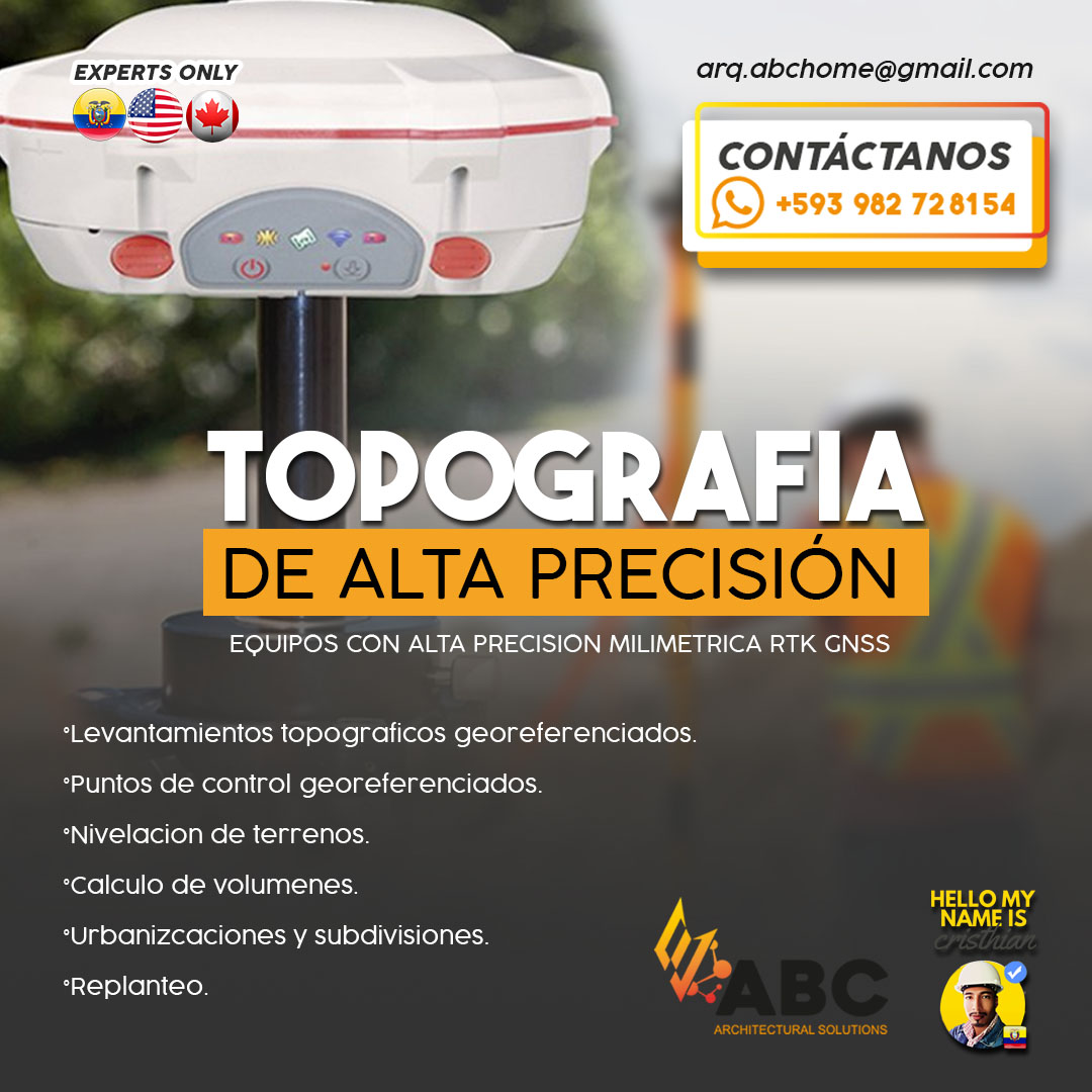 MEDICIÓN DE FINCAS, SUBDIVISIÓN DE LOTES Y TERRENOS EN CANTÓN 24 DE MAYO Y SUCRE EN MANABÍ