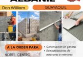 ALBAÑIL EN GUAYAQUIL