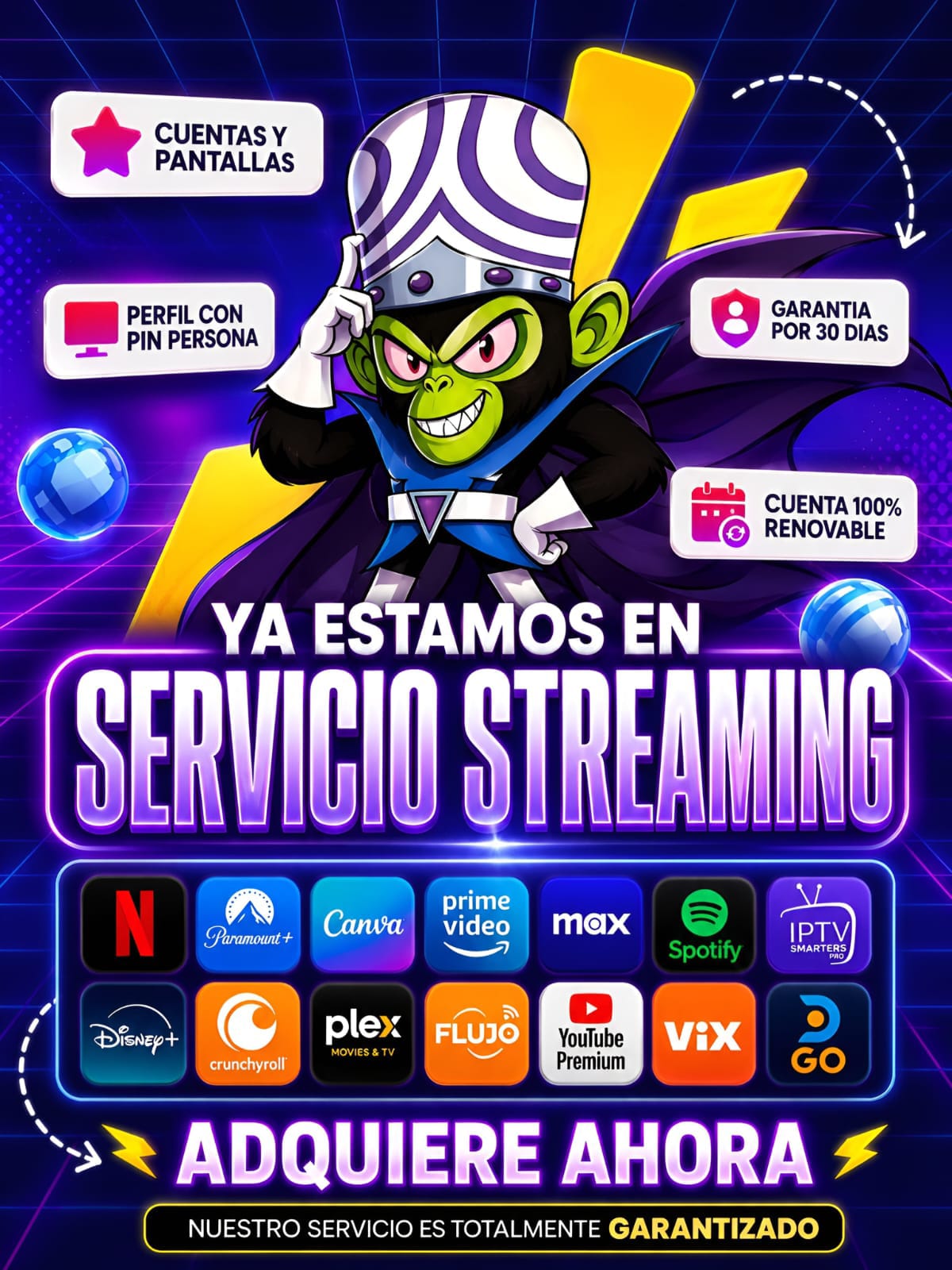 CUENTAS STREAMING EN ECUADOR 🔥🔥
