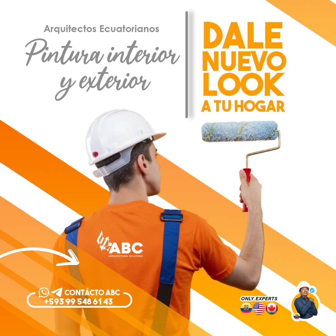 ¿Evita Estafas y Humedad! Pintores Profesionales de Casas y Edificios en Manta y Manabí con Contrato Notariado | ABC Architectural Solutions